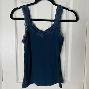 SO Navy Lace Camisole